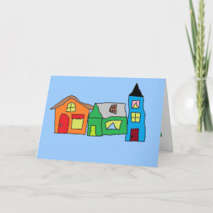 Neue Zuhause-Glückwunschs Karte