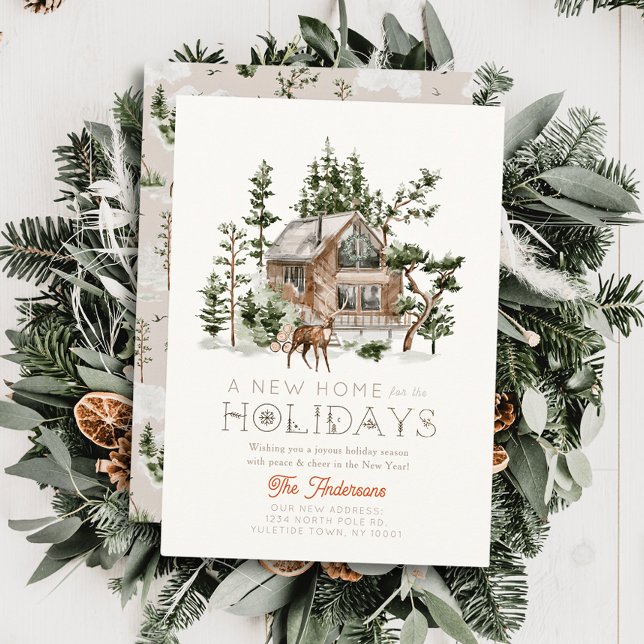 Neue Zuhause House Hütte Winterscape Weihnachten (Von Creator hochgeladen)