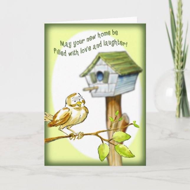 Neue Zuhause Karte (Vorderseite)