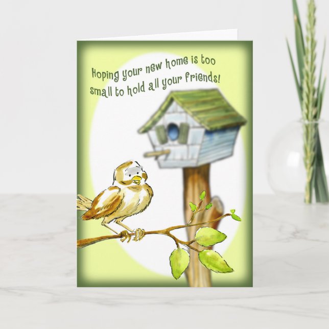 Neue Zuhause Karte (Vorderseite)