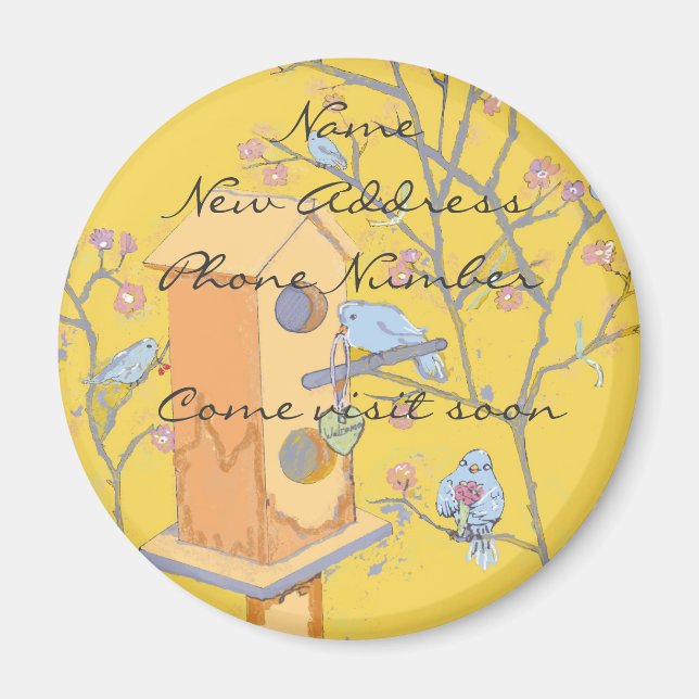 Neue Zuhause Magnet (Vorne)