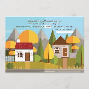 Neue Zuhause-Mitteilung Ankündigung