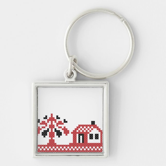 Neue Zuhause Schlüsselanhänger (Vorne)