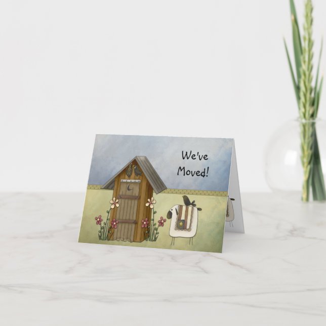 Neue Zuhause Wir haben Country Crows Outhouse vers Ankündigung (Vorderseite)