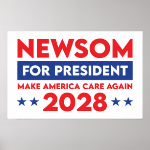 Neuem für den Präsidenten: Amerika kümmert sich wi Poster