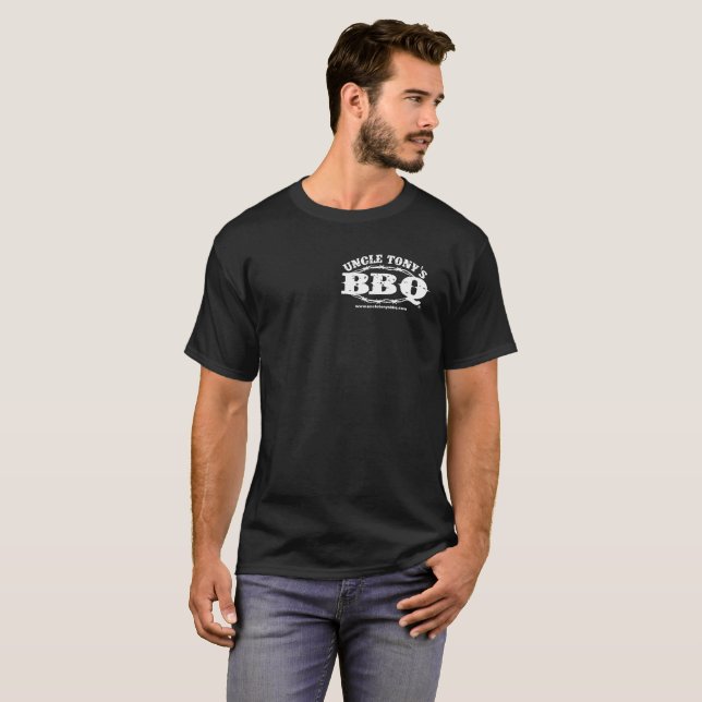 Neuen Onkel Tonys Competition BBQ Gift T-Shirt (Vorne ganz)