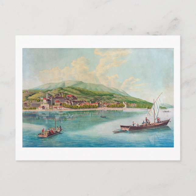 Neuenburg, Schweiz Postkarte (Vorderseite)