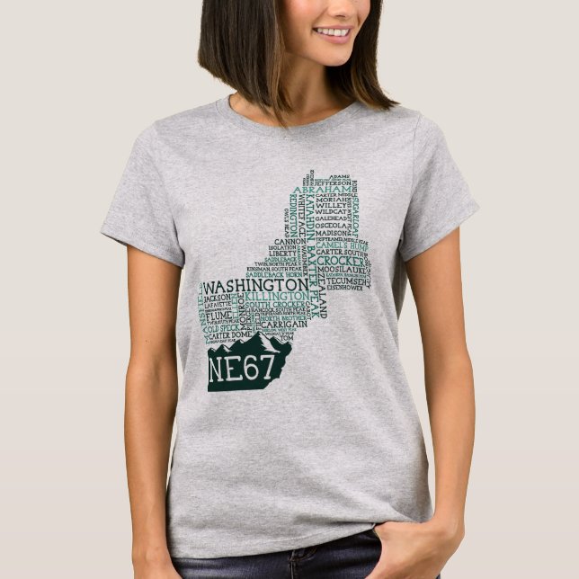 Neuengland 67 T - Shirt von Frauen (Vorderseite)
