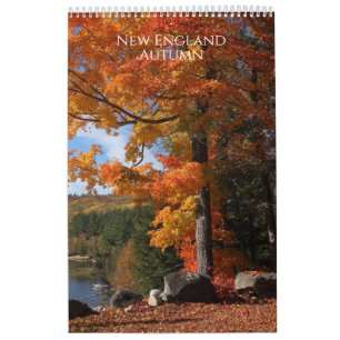 Neuengland Herbst Kalender
