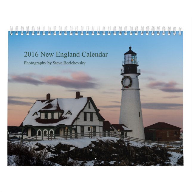 Neuengland-Kalender 2016 Kalender (Titelbild)