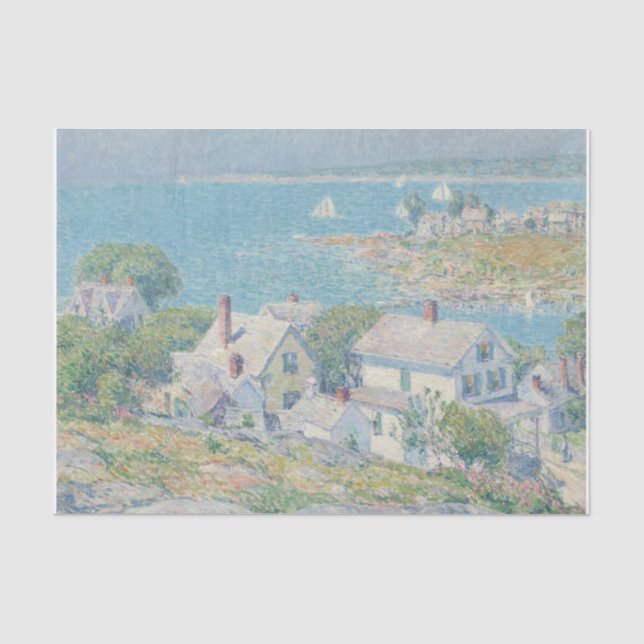 Neuengland von Childe Hassam Seidenpapier (Vorderseite)