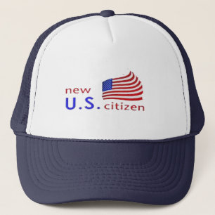 neuer amerikanischer Bürgerstolz auf patriotische Truckerkappe
