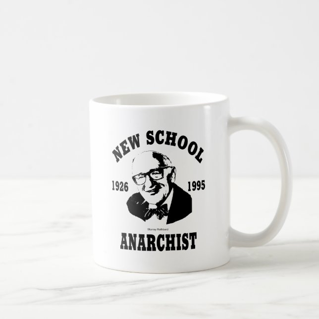 Neuer Anarchist  --  Murray Rothbard Kaffeetasse (Rechts)