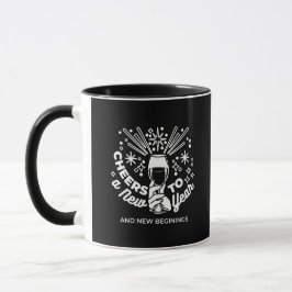 Neuer Anfang Weingläser - Illustration 2 Tasse