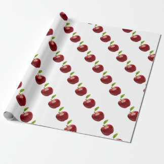 Neuer Apfel Geschenkpapier