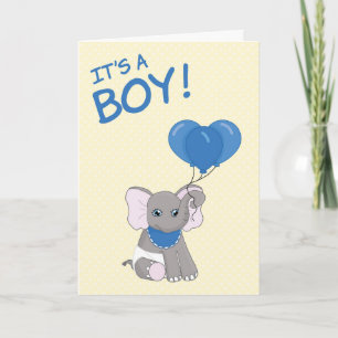 Neuer Baby Herzlichen Glückwunsch Baby Boy Karte