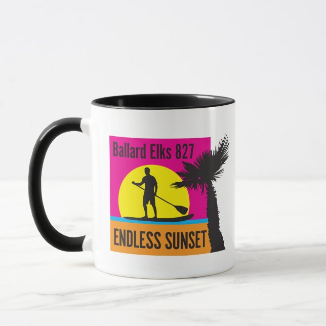 NEUER BAR FUNDRAISER Endless Sunset Tasse (Links)
