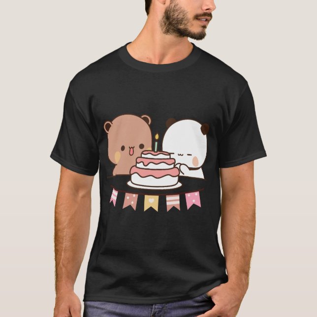 neuer Bär und Panda bubu dudu T-Shirt (Vorderseite)