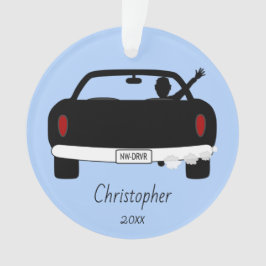 Neuer Fahrer rechts - Junge Ornament