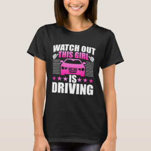 Neuer Fahrschüler Für Teenager Mädchen Frauen Lern T-Shirt