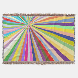 Neuer gestreifter Hintergrund Decke