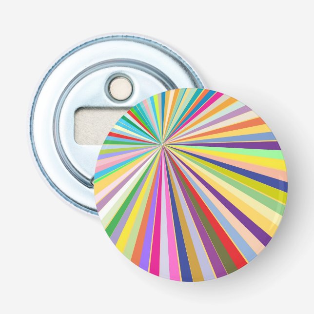 Neuer gestreifter Hintergrund Flaschenöffner (Vorderseite)