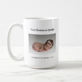 Neuer Großvater Erste Weihnachten als Großvater Kaffeetasse