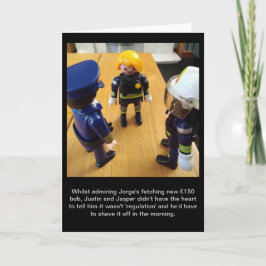 Neuer Haarschnitt Karte