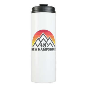 Neuer Hampshire 48 Retro-Berg Thermosbecher