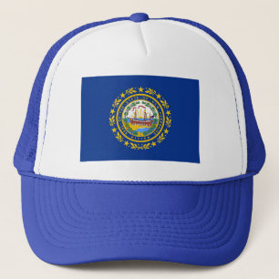 neuer Hampshire Flag Hat Truckerkappe
