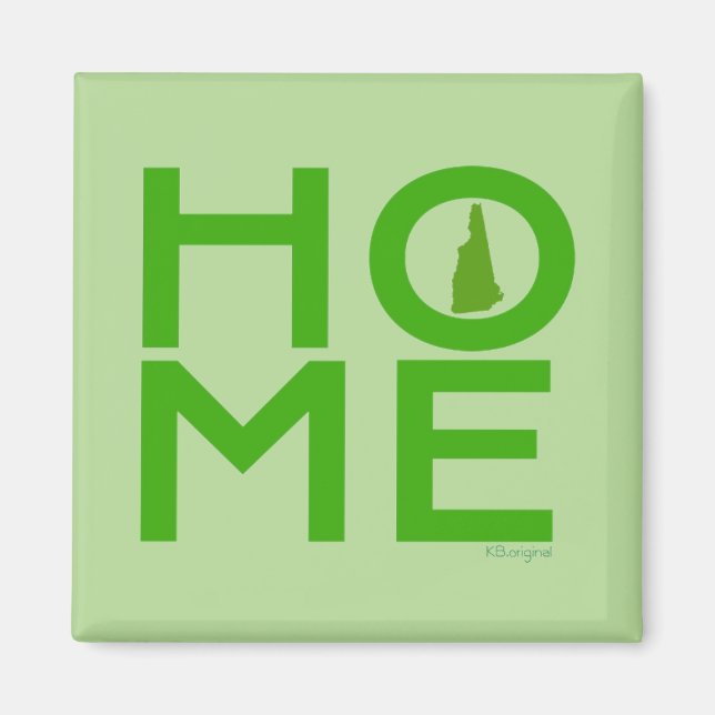 Neuer Hampshire-Magnet Magnet (Vorne)