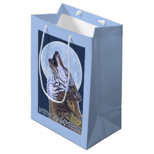 Neuer HampshireHowling Wolf Mittlere Geschenktüte