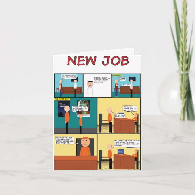 Neuer Job Karte (Vorderseite)