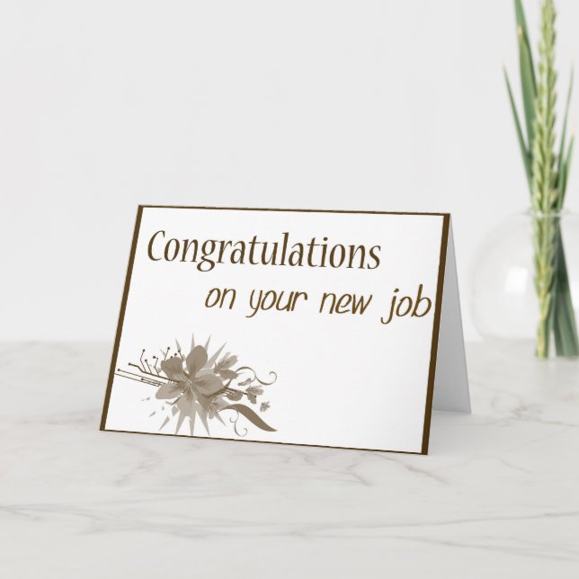 Neuer Job Karte (Vorderseite)