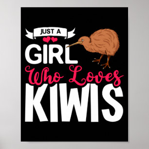 Neuer Kiwi-Vogel Baby Neuseeland 1 Poster