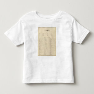 Neuer kommerzieller Atlas des Index Kleinkind T-shirt
