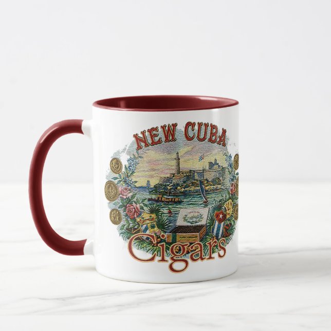 Neuer Kuba-Zigarren-Gang Tasse (Links)