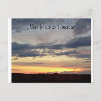 Neuer mexikanischer Sonnenaufgang Postkarte
