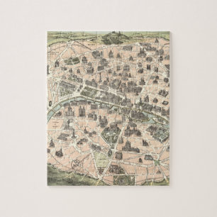 Neuer Monumentalplan von Paris