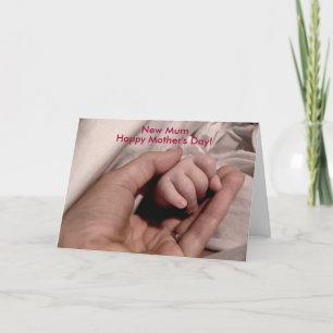 Neuer Muttertag für Mutter und Kind Karte