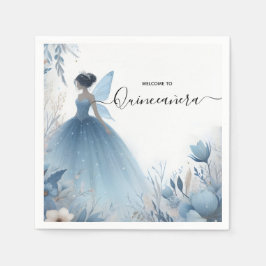 Neuer Naturbaum Hexenverzauberter Wald Quinceanera Serviette
