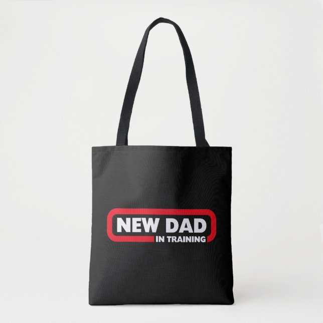Neuer Papa in Ausbildung - Beutel für einen ersten Tasche (Vorderseite)