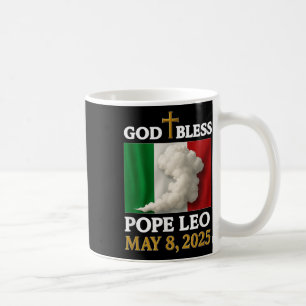 Neuer Papst Leo, Italiener Papst Leo 2025 Kaffeetasse