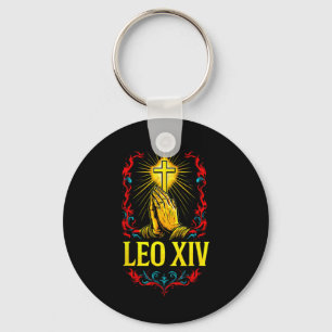 Neuer Papst Leo Xiv Schlüsselanhänger