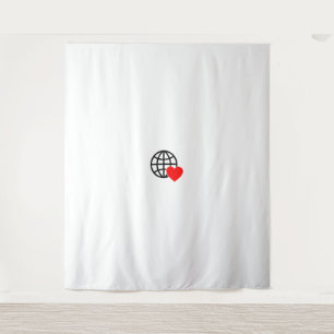 Neuer personalisierter Text Logo-Teppich Wandteppich