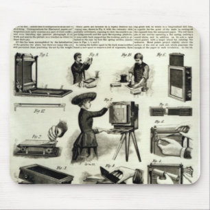 Neuer photographischer Apparat Mousepad