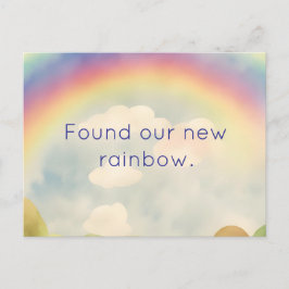 NEUER RAINBOW-ADRESSE-POSTCARD POSTKARTE