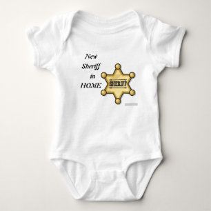 Neuer Sheriff in Zuhause BABY Strampler