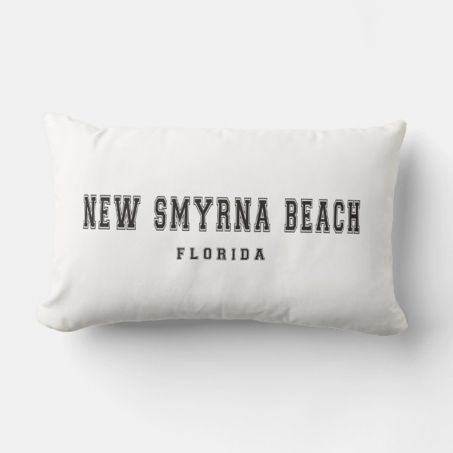 Neuer Smyrna Strand Florida Lendenkissen (Vorderseite)