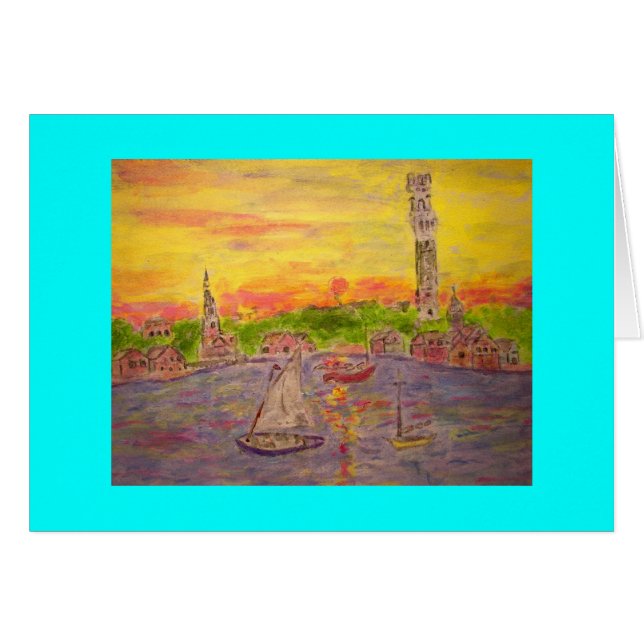 neuer Sonnenuntergang (Vorderseite (Horizontal))